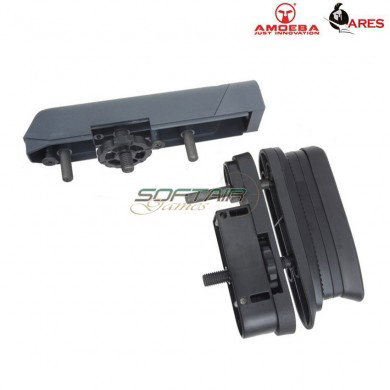 Set Spalla Guancia Avanzato Per Fucile A Molla Striker Urban Grey Ares Amoeba (ar-as-pad001-ug)