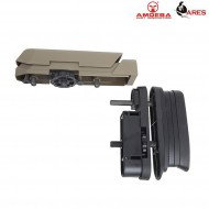 Set Spalla Guancia Avanzato Per Fucile A Molla Striker Dark Earth Ares Amoeba (ar-as-pad001-de)