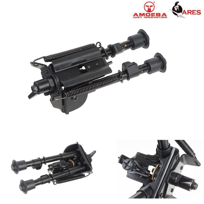 Bipiede Con Piedini A Estrazione Per Fucile Striker Ares Amoeba (ar-611509)