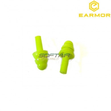 Tappi Per Orecchie Earplugs In Silicone Type 2 Max Defense Earmor (ea-m06)