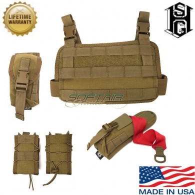Active Shooter Leg Rig Combo Coyote Brown Hsgi® (98asc0cb)