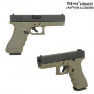 Gas Pistol Gbb Glock R17 Olive Drab Army™ Armament® (arm-r17-od)
