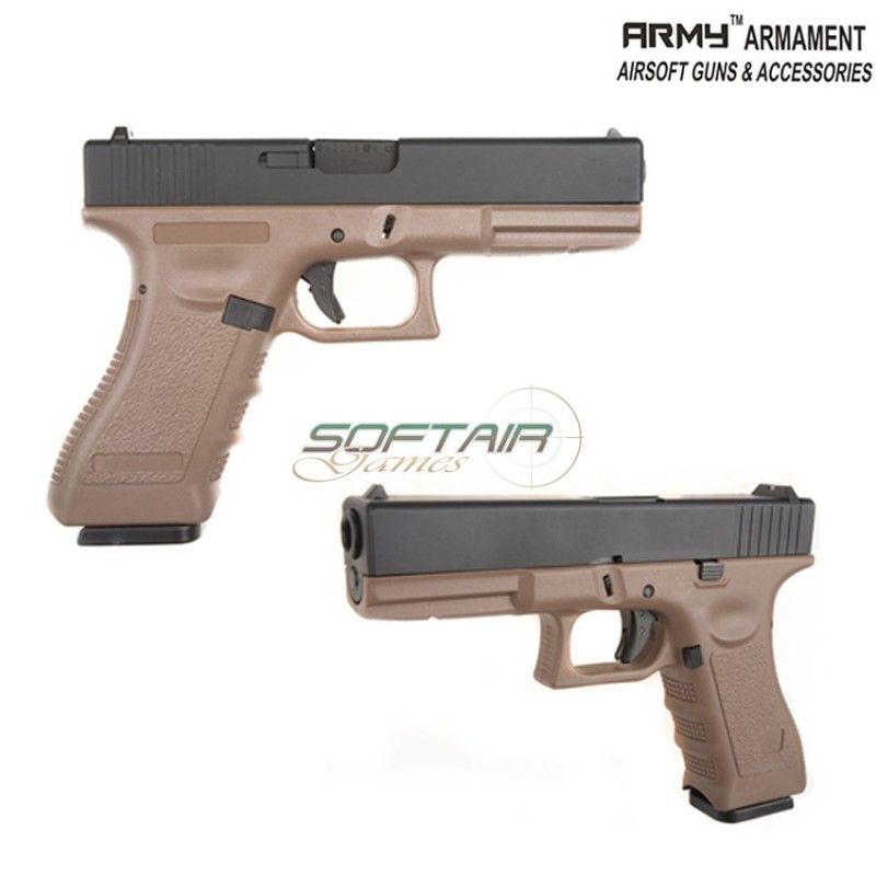 Gas Pistol Gbb Glock R17 Tan Army™ Armament® (arm-r17-tan)