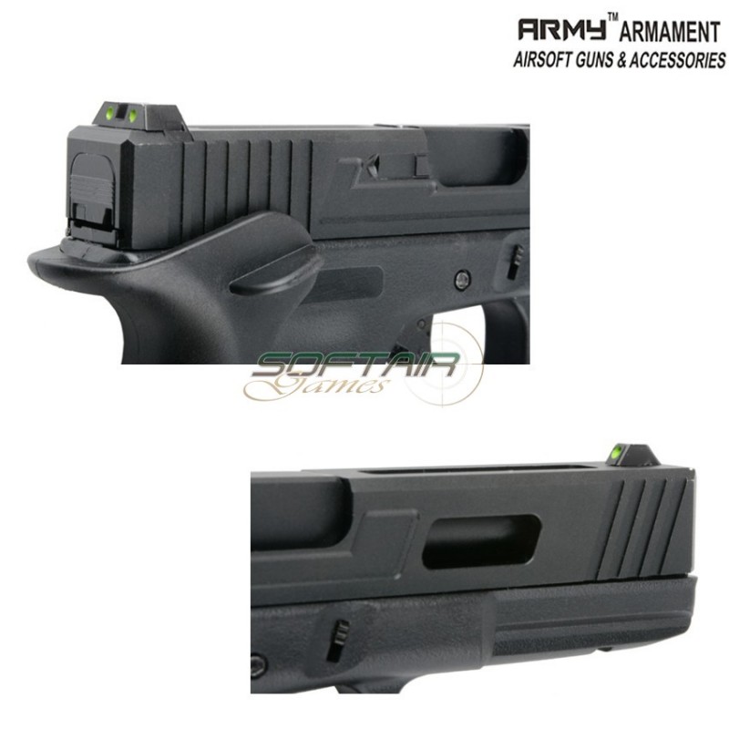 Gas Pistol Gbb Glock R17-p Black Army™ Armament® (arm-r17-p-bk)