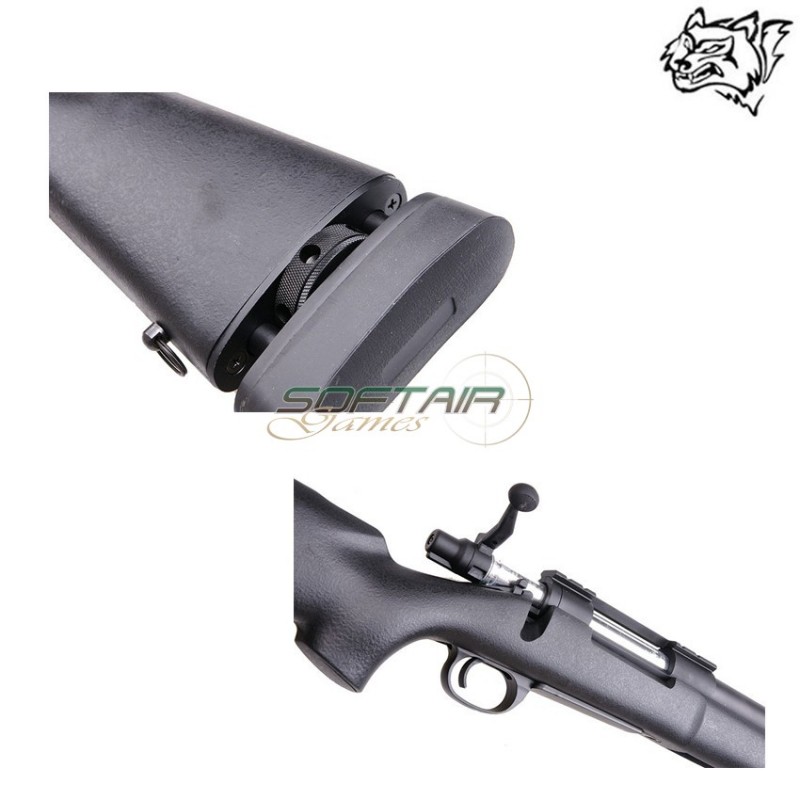 Fucile A Molla U.s. Socom M24 Sniper Black Snow Wolf (sw-m24-bk)