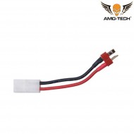 Cablaggio T-plug Maschio A Large Tamiya Femmina Amo-tech® (amt-13-1)