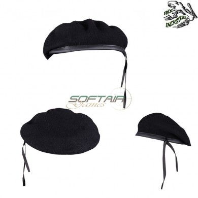 Beretto Basco Original Military Black Frog Industries (fi-2-bk)