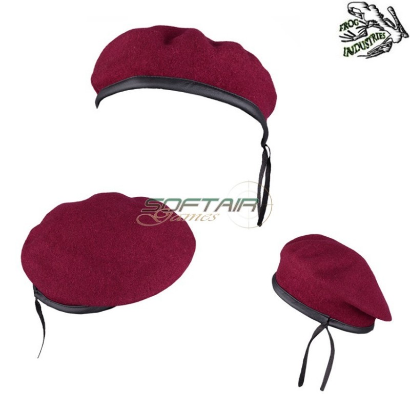 Beretto Basco Original Military Crimson Frog Industries (fi-2-cr)