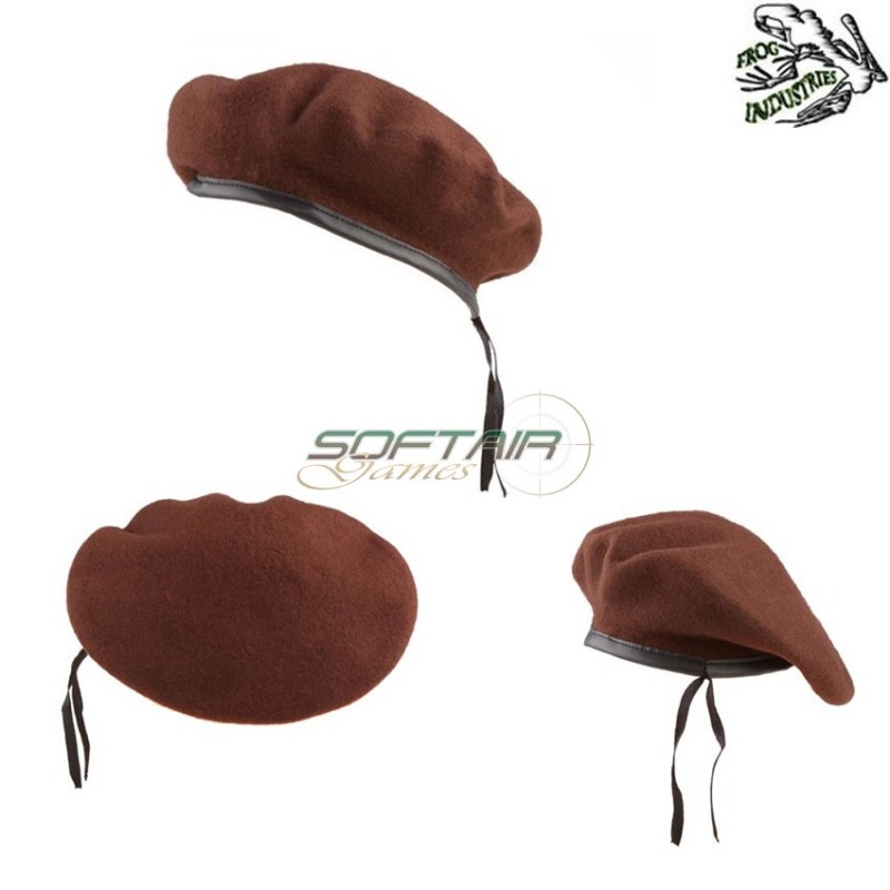 Original Military Beret Chestnut Frog Industries (fi-2-ch)