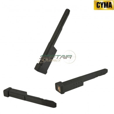 Caricatore Maggiorato Black 100bb Per Aep Glock Cyma (cm-cy0019)