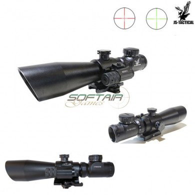 Ottica 3-9x42eg Black Con Laser Red Js Tactical (js-3-9x42eg)