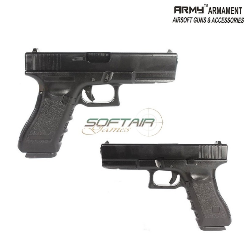 Gas Pistol Gbb Glock R17 Black Army™ Armament® (arm-r17-bk)