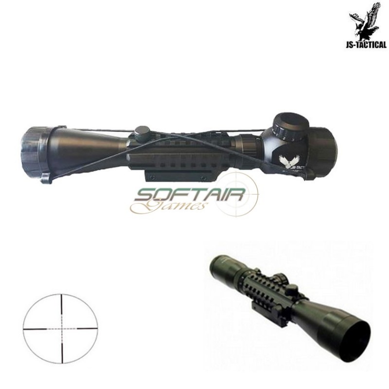 Ottica 3-9x40 Rail Mil-dot Black Js Tactical (js-3-9x40rail)