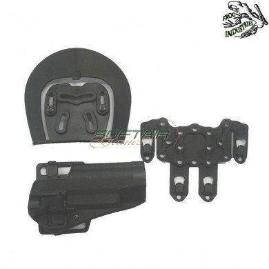 Full Set Fondina Rigida Cqc 1911 Black Frog Industries (fi-h19-b)
