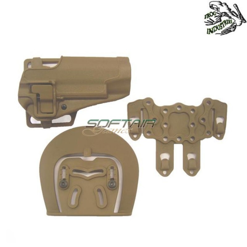Full Set Cqc 1911 Holster Dark Earth Frog Industries (fi-h19-t)