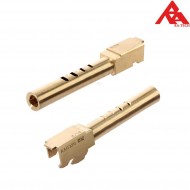 Outer Barrel Cnc Gold Per We G18c Gbb Ra-tech (rt-22)