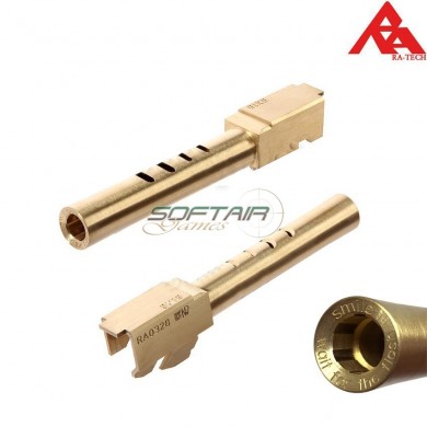 Outer Barrel Cnc Gold Marking Version Per We G18c Gbb Ra-tech (rt-23)
