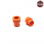 Orange Flash Hider For Pistol Type 1 Gun Five (gf-opf-03)