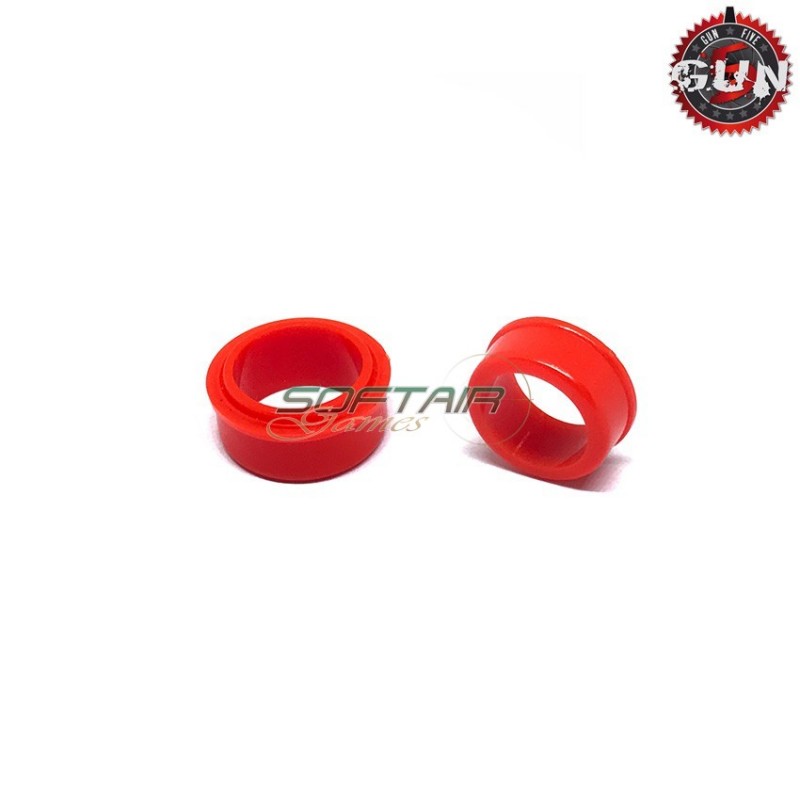 Orange Flash Hider For Pistol Type 2 Gun Five (gf-opf-04)