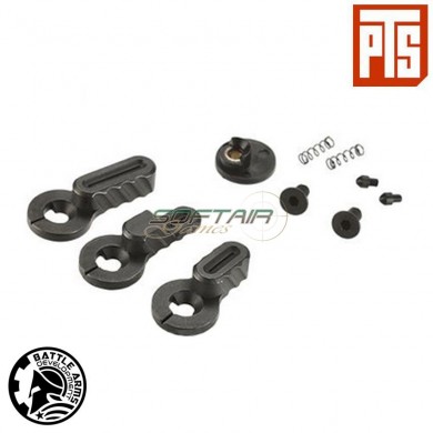 B.a.d. Ambidextrous Safety Selector Aeg Black Pts® (pts-ba001490307)