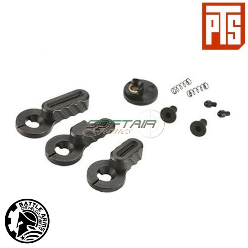 B.a.d. Ambidextrous Safety Selector Aeg Black Pts® (pts-ba001490307)