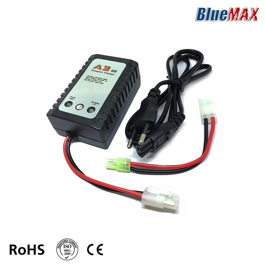 Battery Charger Nicd Nimh Technology A3 Pact Bluemax Power
