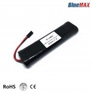 Batteria Nimh Connettore Mini Tamiya 9.6v X 3300mah Large Type Bluemax-power® (bmp-9.6x3300-large)