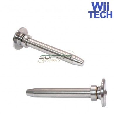 Stainless Steel Bearing Spring Guide For M40a5 Tokyo Marui Wii Tech (wt-4219)