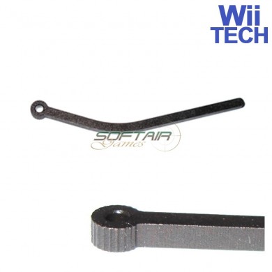 Leva Grilletto In Acciaio Cnc Per 1911 Tokyo Marui Wii Tech (wt-3331)