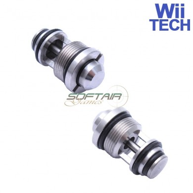 Valvola Di Scarico Rinforzata Per Vp9 Umarex Wii Tech (wt-3270)