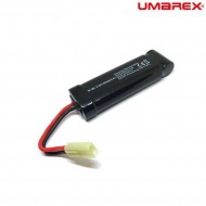Batteria Nimh Connettore Mini Tamiya 8.4v X 1100mah Mini Type Umarex (um-8.4x1100-mini)