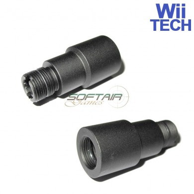 Adattatore Silenziatore 14 Cw Per Pdr Wii Tech (wt-2028)