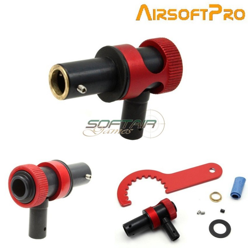 Aluminum Cnc Hop Up Chamber With Mblock™ For M4 Airsoftpro® (ap-4033)