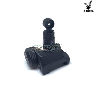 Tacca Di Mira Posteriore M4 Type Black Js Tactical (js-7)