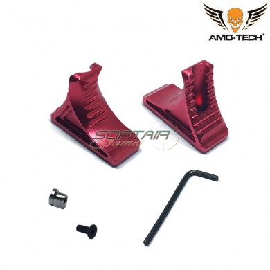 Keymod Grip Bi-directional Stop Rs Kave Red Amo-tech® (amt-1371-re)