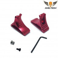 Keymod Grip Bi-directional Stop Rs Kave Red Amo-tech® (amt-1371-re)