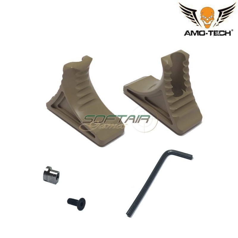 Keymod Grip Bi-directional Stop Rs Kave Dark Earth Amo-tech® (amt-1371-de)