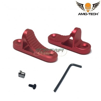 Keymod Grip Hand Stop B5 Short K Red Amo-tech® (amt-1351-re)