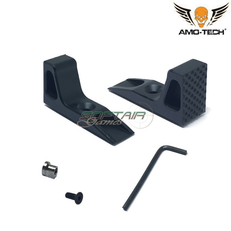 Keymod Grip Hand Stop Slr Barricade Mod1 Black Amo-tech® (amt-1373-bk)