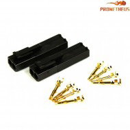Set 2 Pairs Connectors Eg Gold Mini Tamiya Prometheus (pr-580189)