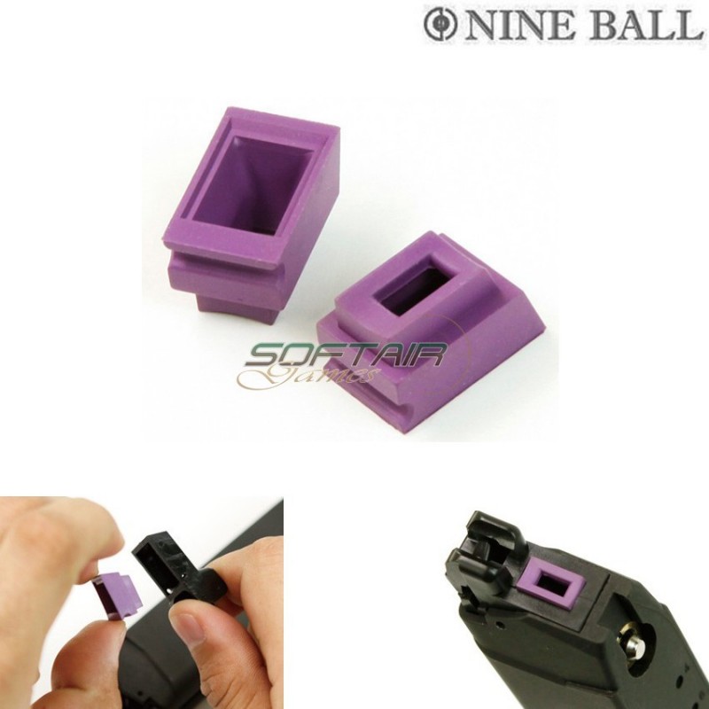 Set 2 Gas Route Seal Packing Per Gbb Glock Nine Ball (nb-177006)