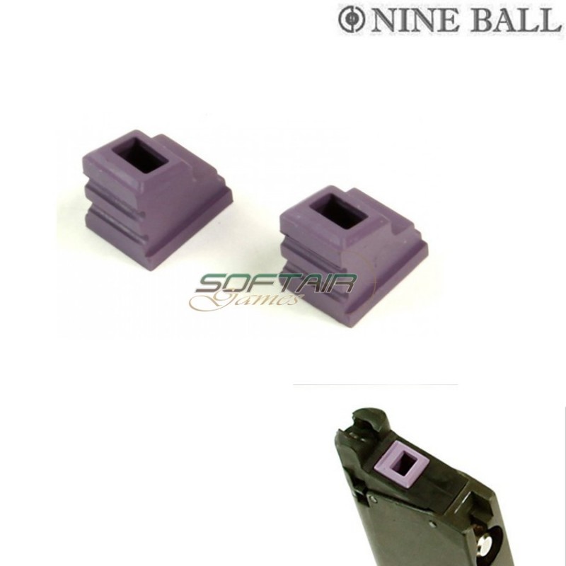 Set 2 Gas Route Seal Packing Per Gbb Usp/m&p9/hk45/xdm-40/px4/m1911a1/m.e.u. Nine Ball (nb-131959)