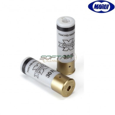 Set 2 Pezzi Shot Shell 30bb Per M3/spas12/m870 White Tokyo Marui (tm-133953)
