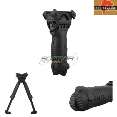 Grip Bipod T-pod G2 Fd Type Black Big Dragon (bd8615b)