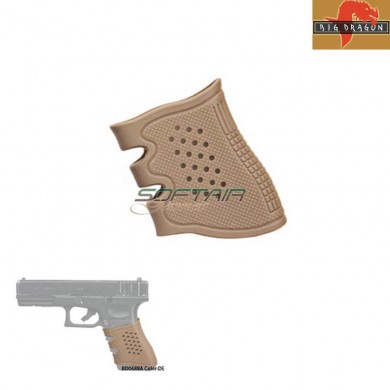 Antiskid Dark Earth Grip Gommata Per Glock Big Dragon (bd0688a)