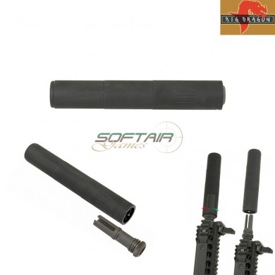 Silenziatore Aac M4/spr Deluxe Style Black Big Dragon (bd0502)