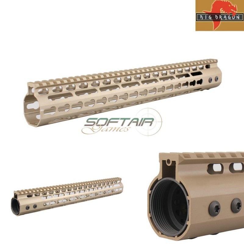 Keymod System Noveske Style 13.5" Dark Earth Aeg Big Dragon (bd3784a)