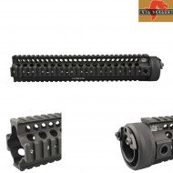 Ris Cnc Larue Style 12" Rail Black Big Dragon (bd3718)