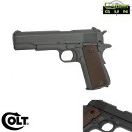 Pistola Co2 Colt 1911 100th Anniversary Parkeryzed Edition Scarrellante Cybergun (180532)