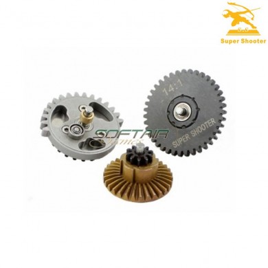 Set Ingranaggi Cuscinettati 14:1 Super Speed Super Shooter (ss-cl4014)